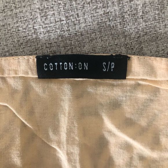 COTTON ON women’s tan and brown zebra print crop top - Picture 4 of 5